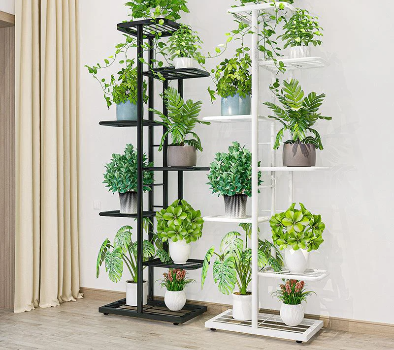 Escada de Plantas – Prateleira Decorativa de Ferro para Vasos