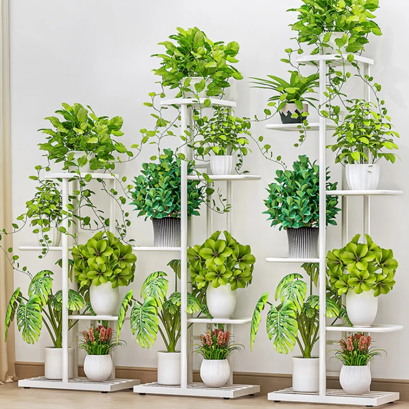 Escada de Plantas – Prateleira Decorativa de Ferro para Vasos
