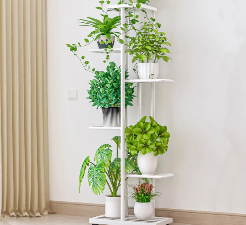 Escada de Plantas – Prateleira Decorativa de Ferro para Vasos
