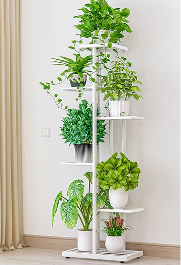 Escada de Plantas – Prateleira Decorativa de Ferro para Vasos