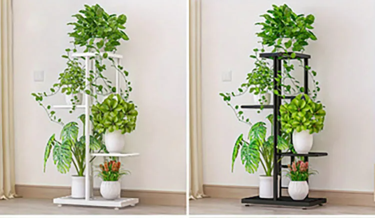 Escada de Plantas – Prateleira Decorativa de Ferro para Vasos