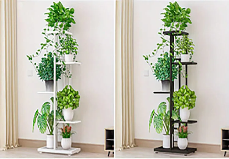 Escada de Plantas – Prateleira Decorativa de Ferro para Vasos
