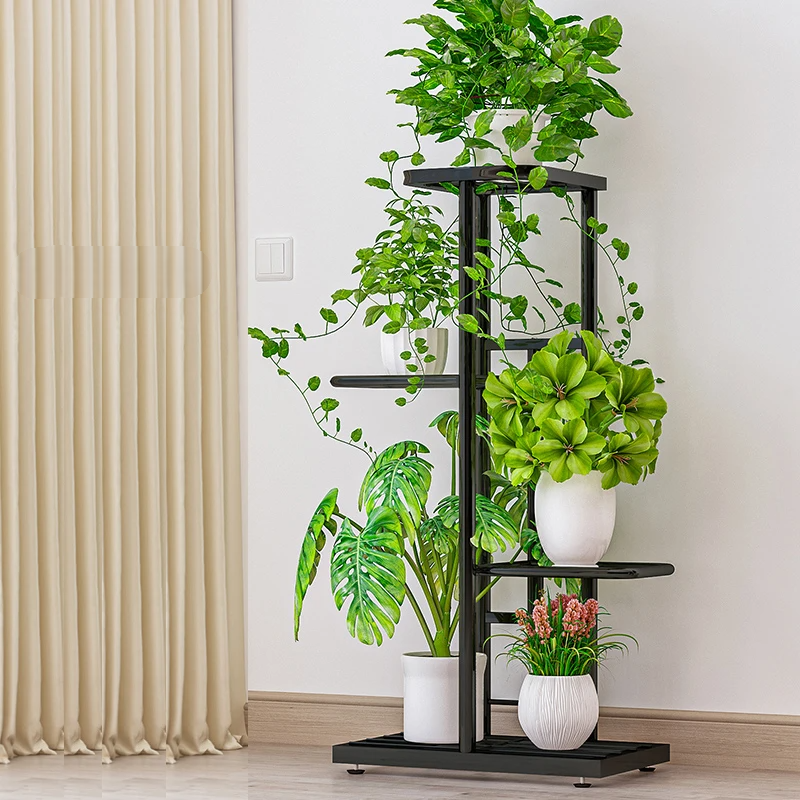 Escada de Plantas – Prateleira Decorativa de Ferro para Vasos