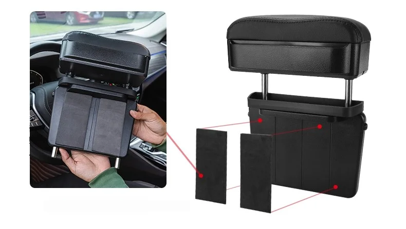 DriveRest Comfort – Apoio de Braço Ergonômico com Organizador