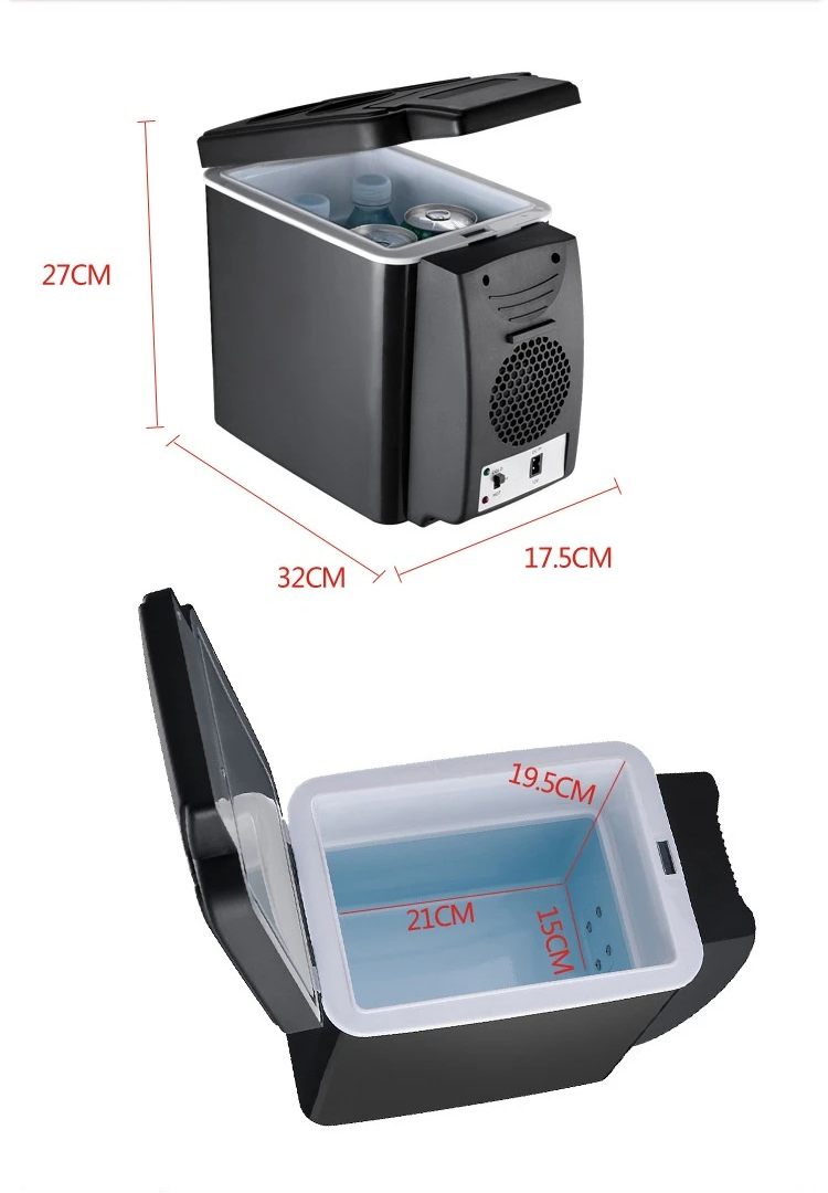 ArcticRoad – Mini Geladeira para Carro 12V com 6L e 8L