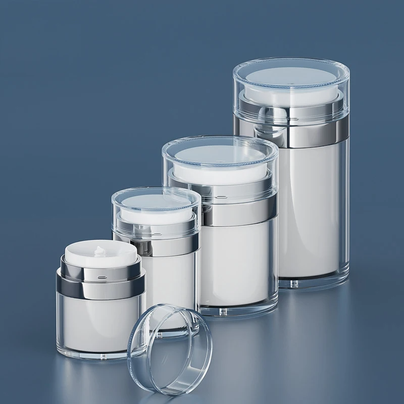 Viajante Leve – Frasco de Vácuo para Cremes