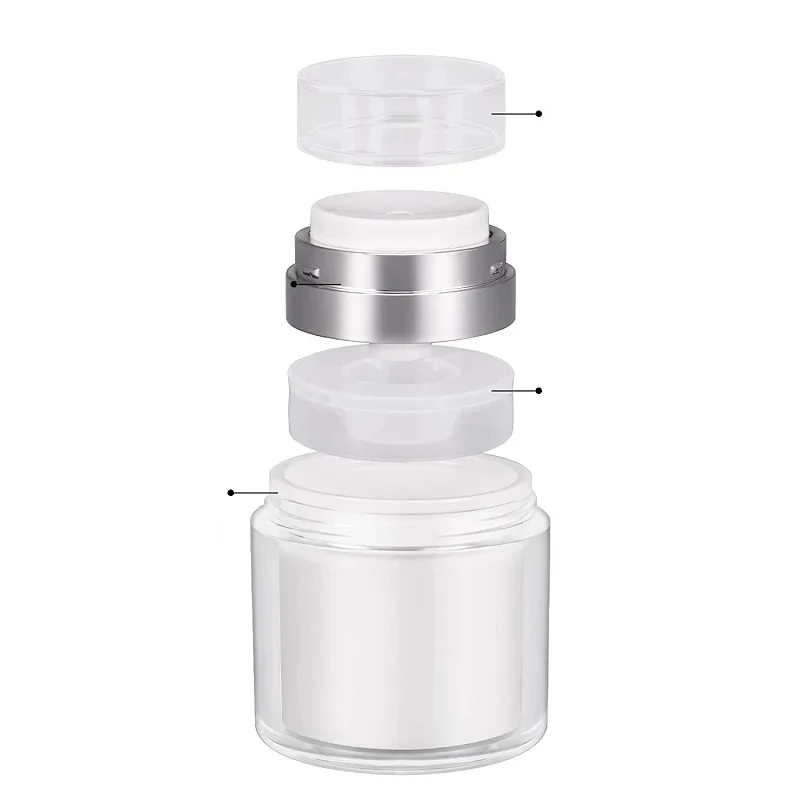 Viajante Leve – Frasco de Vácuo para Cremes