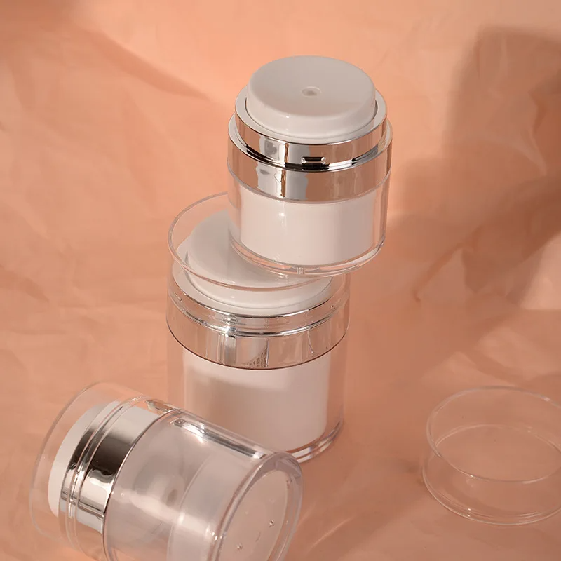 Viajante Leve – Frasco de Vácuo para Cremes