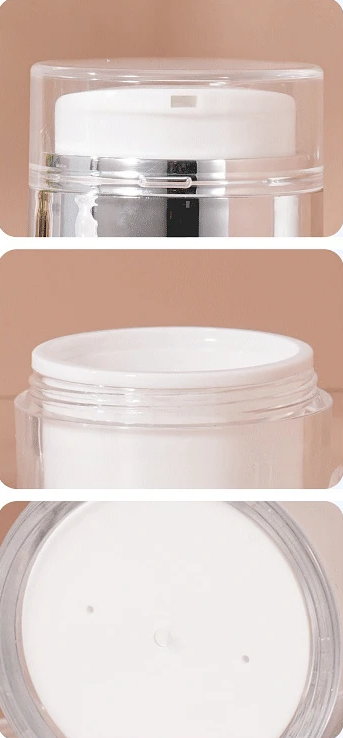 Viajante Leve – Frasco de Vácuo para Cremes