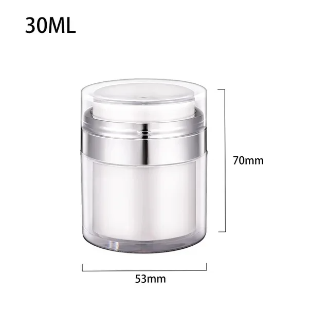 Viajante Leve – Frasco de Vácuo para Cremes