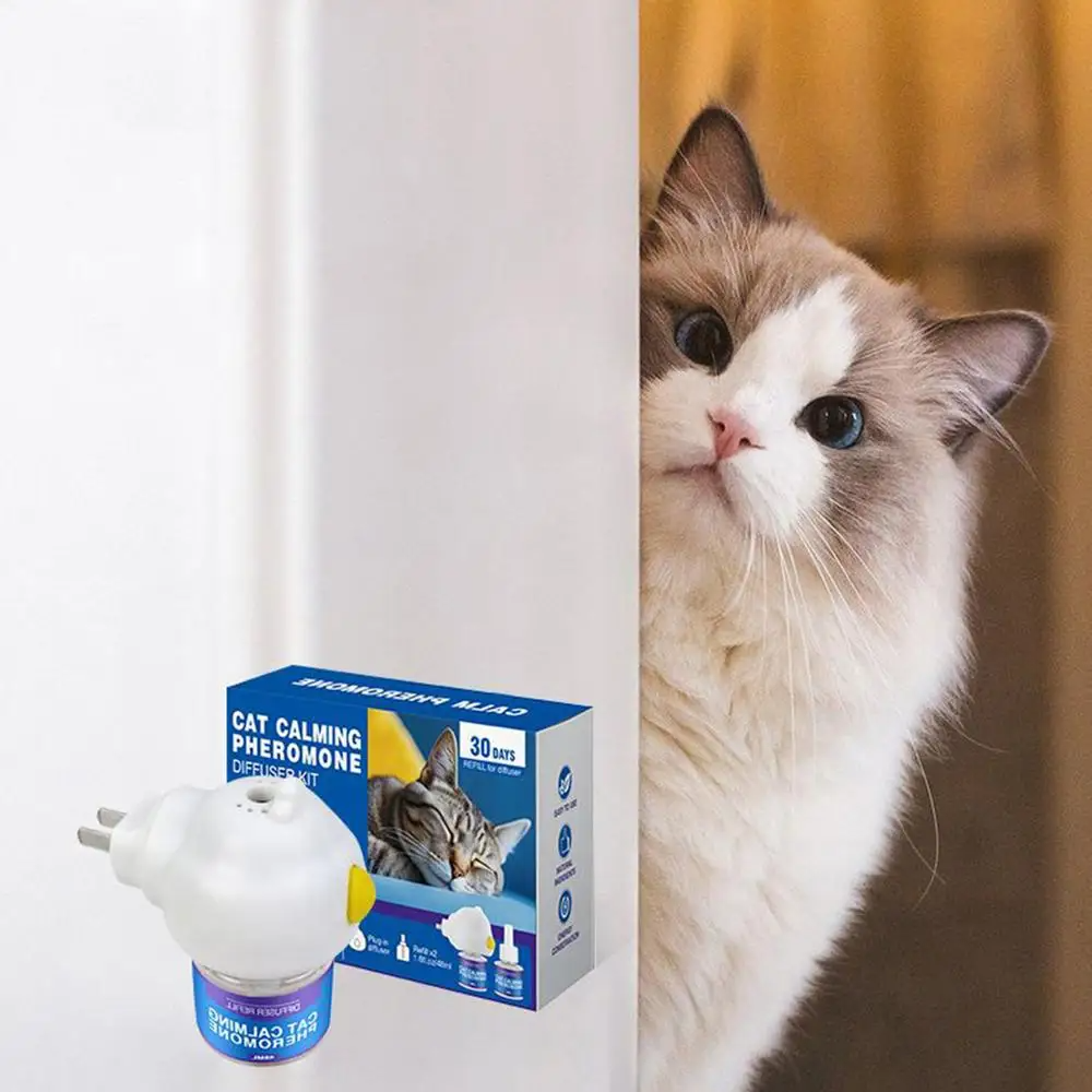 Serenidade Animal – Difusor Calmante com Feromônios para Ansiedade