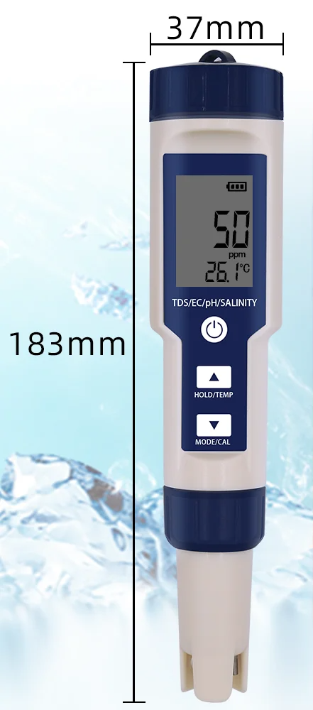 AquaTest Travel – Medidor Portátil de Qualidade da Água para Viagens