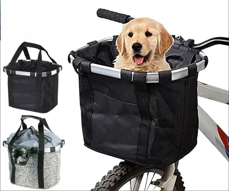 BikeBag City – Cesta dobrável para bicicleta com alça destacável
