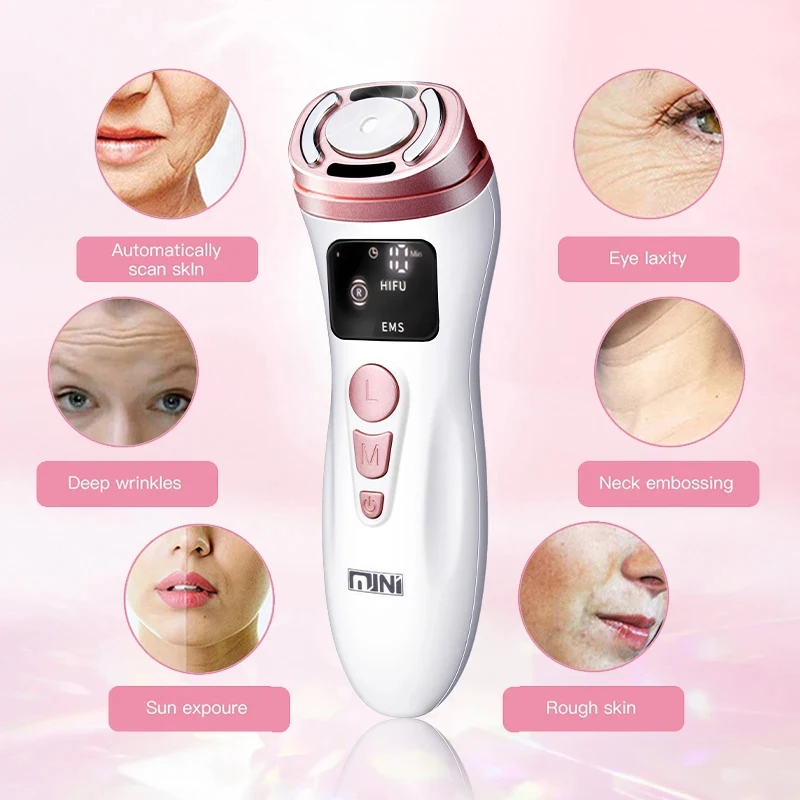 SonicGlow Mini – Massageador Facial de Microcorrente e Ultrassom
