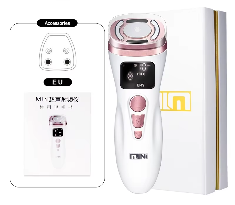 SonicGlow Mini – Massageador Facial de Microcorrente e Ultrassom