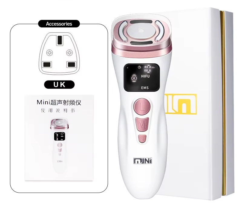 SonicGlow Mini – Massageador Facial de Microcorrente e Ultrassom
