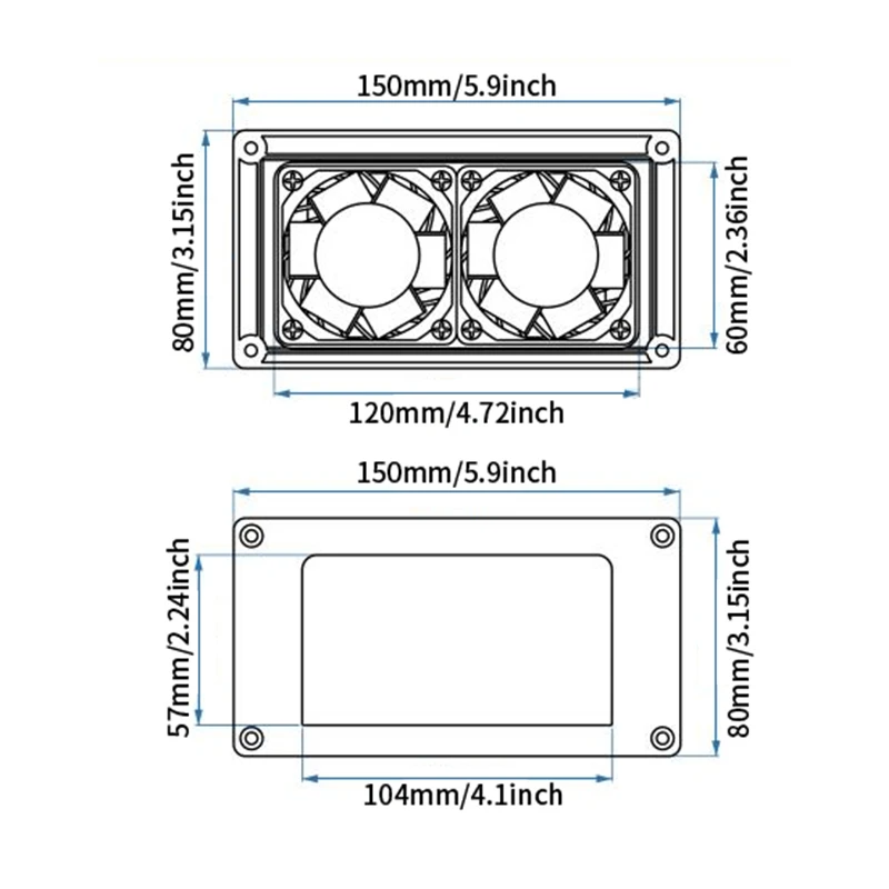CozinhaRV – Exaustor com Exaustão Rápida 12V
