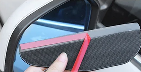 Capa VisãoClara Retrovisor – Viseira de Proteção para Dirigir na Chuva