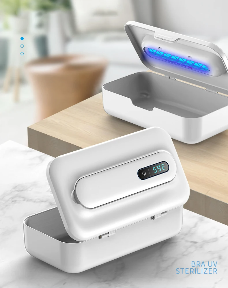 UV SafeBox – Esterilizador UV Portátil para Objetos Pessoais