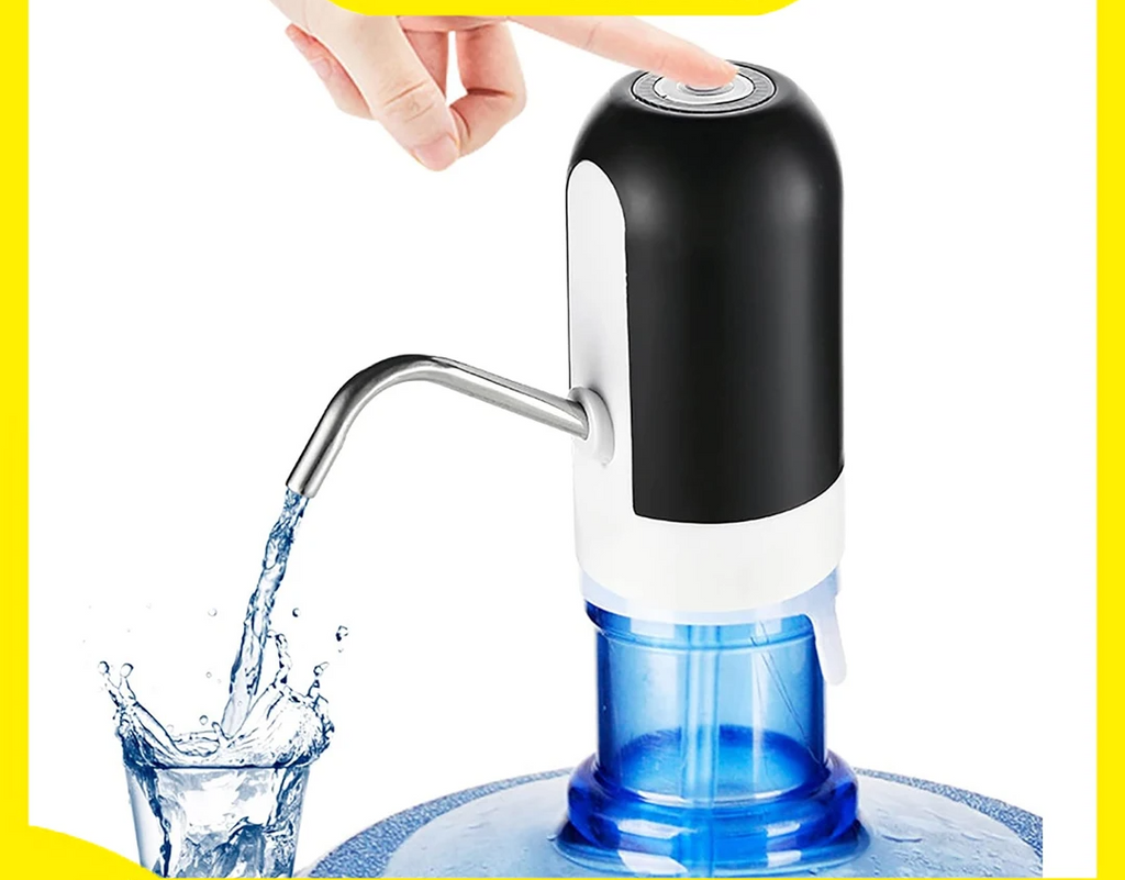 Fonte Rápida Elétrica – Bomba USB prática para galão de água de 5L a 20L