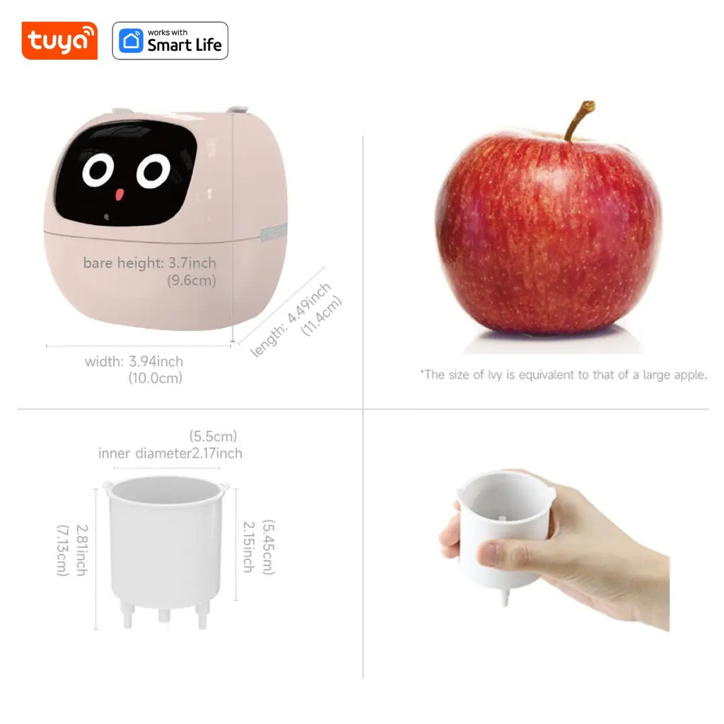 SmartGrow Ivy – Plantador Inteligente com Emoções e Sensores