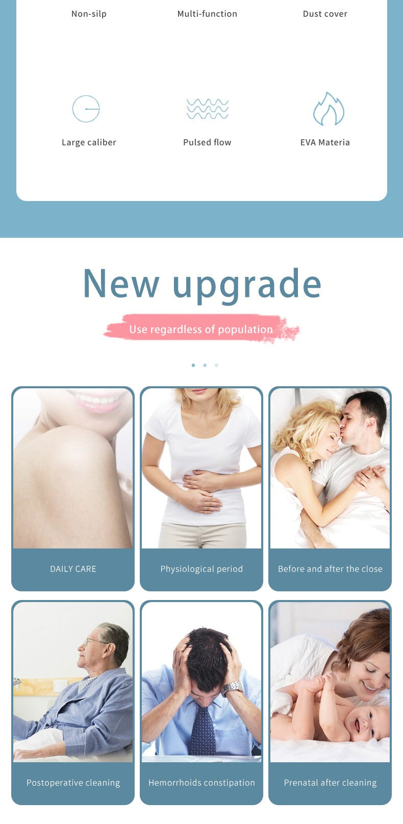 AquaBidé – Garrafa Portátil de Higiene 500ml