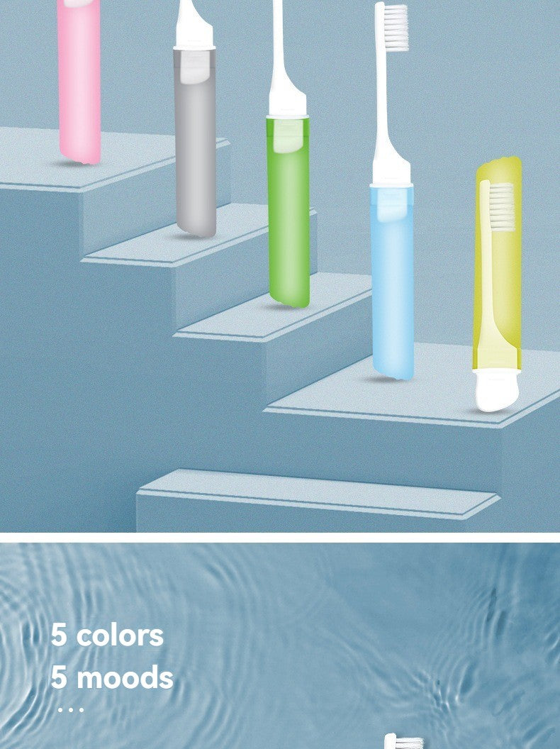 BrushGo Compact – Escova de Dente Dobrável para Viagens