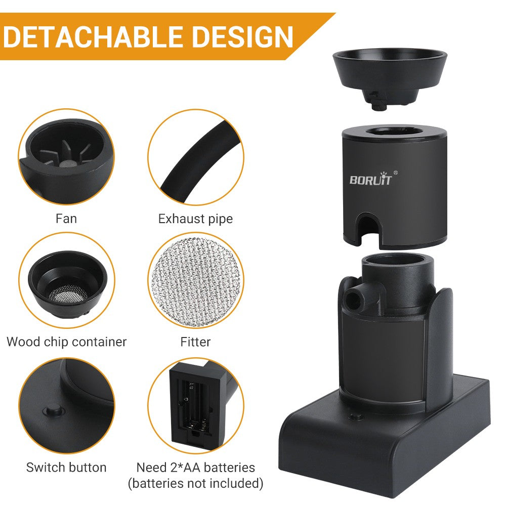 SmokeChef – Infusor de Fumaça Fria Portátil