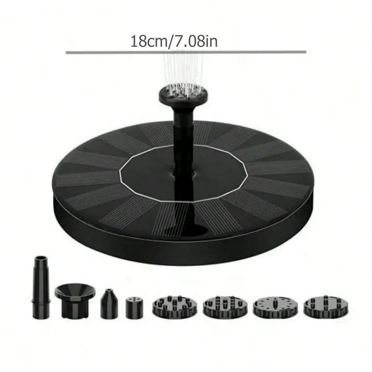 Recanto dos Pássaros – Fonte de Jardim para Banho de Aves com Painel Solar