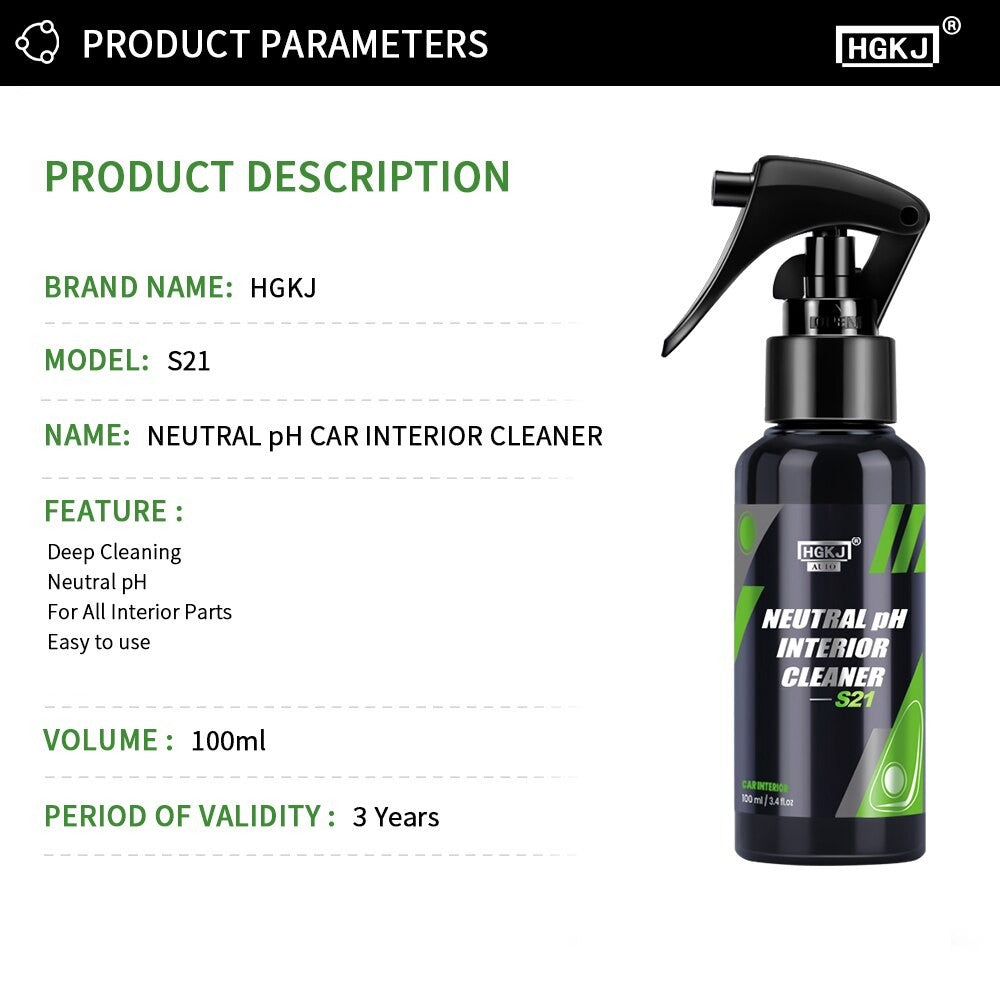 EspumaClick - Spray de Limpeza Interna para Carro