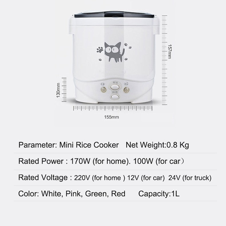 EasyRice – Panela de Arroz Elétrica Portátil