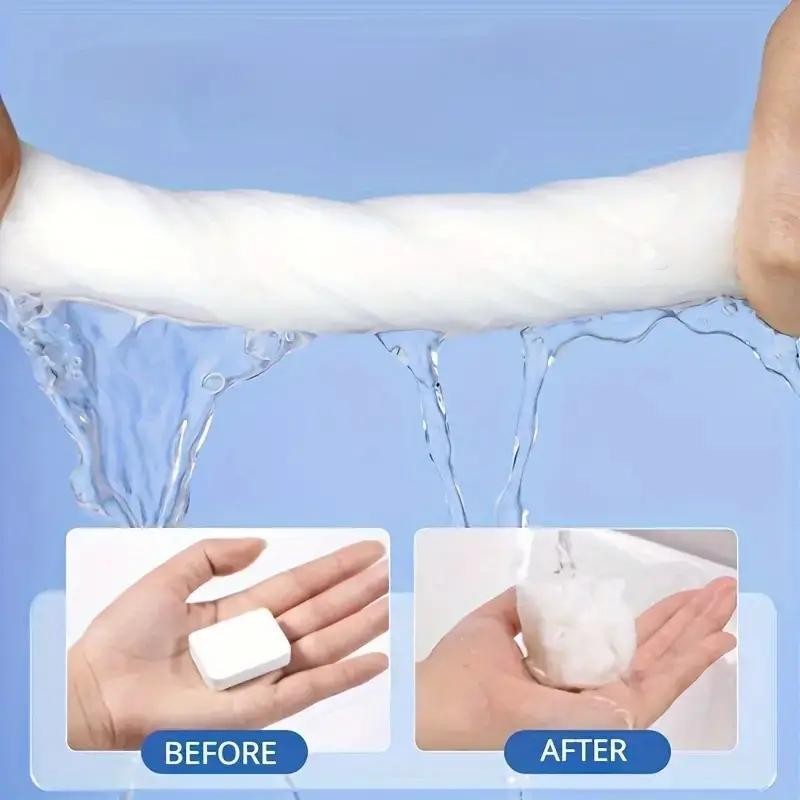 ToalhaPop – Toalha Comprimida Portátil de Uso Único