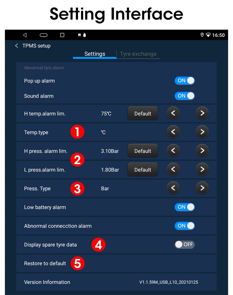 PressãoSegura TPMS – Monitor de Pressão com Alarmes Interno e Externo