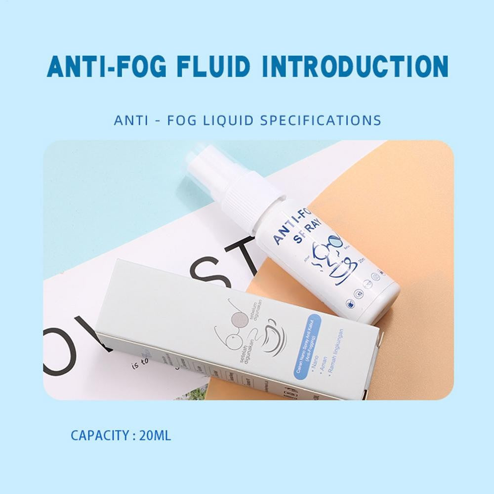 GlassGuard Spray Antiembaçante para Óculos e Vidros