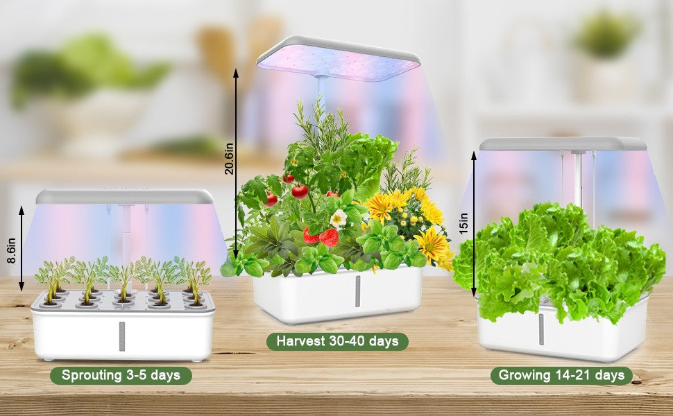 Estufa Digital Wi-Fi – Kit Automático para Plantas Internas
