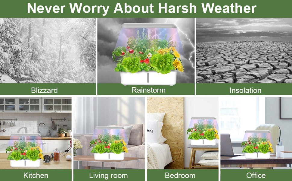 Estufa Digital Wi-Fi – Kit Automático para Plantas Internas