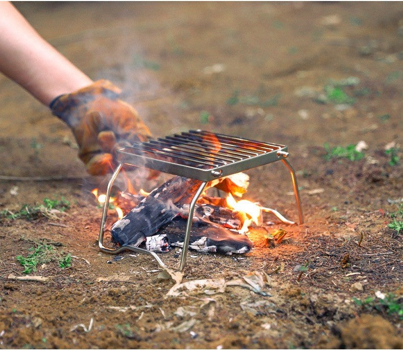 CozinheJá – Suporte Dobrável para Cozinha Outdoor