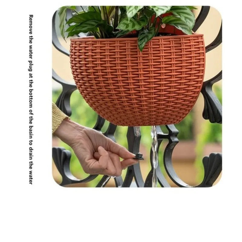 FlorParede – Vaso Colorido Pendurável para Jardim e Varanda