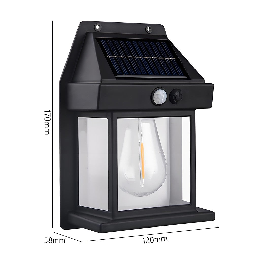 Vigia Noturno LED – Iluminador de Parede com Sensor de Movimento e Energia Solar