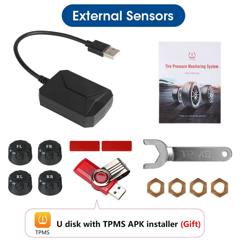 PressãoSegura TPMS – Monitor de Pressão com Alarmes Interno e Externo