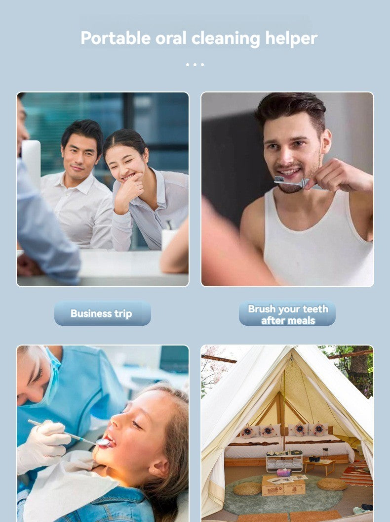 BrushGo Compact – Escova de Dente Dobrável para Viagens