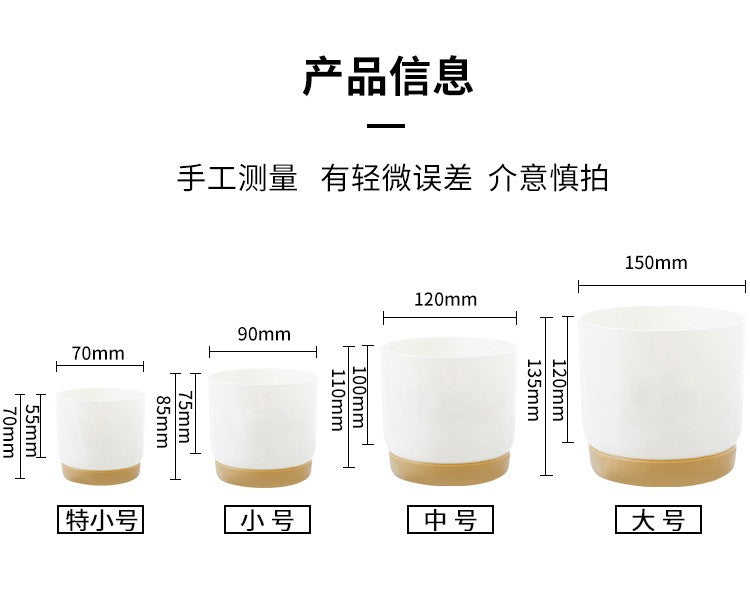 HydroGreen Duo – Vaso Autoirrigável para Suculentas e Plantas Pequenas