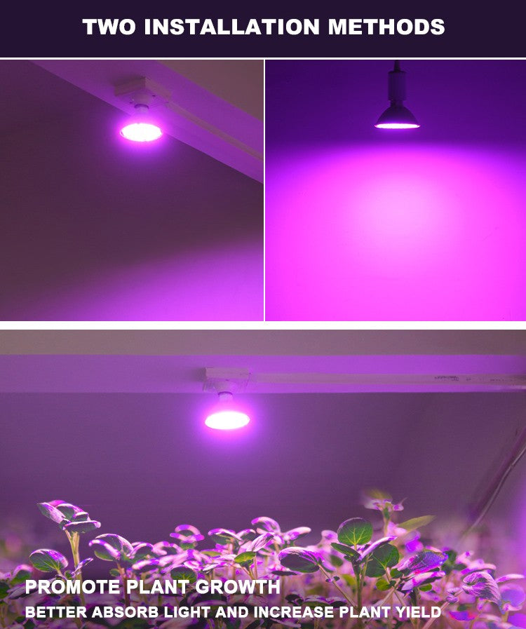GrowBright – Lâmpada LED Plantas Espectro Completo