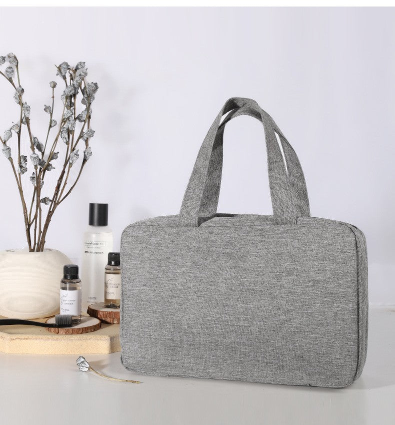 TravelCare Bag – Bolsa de Higiene com Separação Seca e Molhada | Dobrável & à Prova d’Água