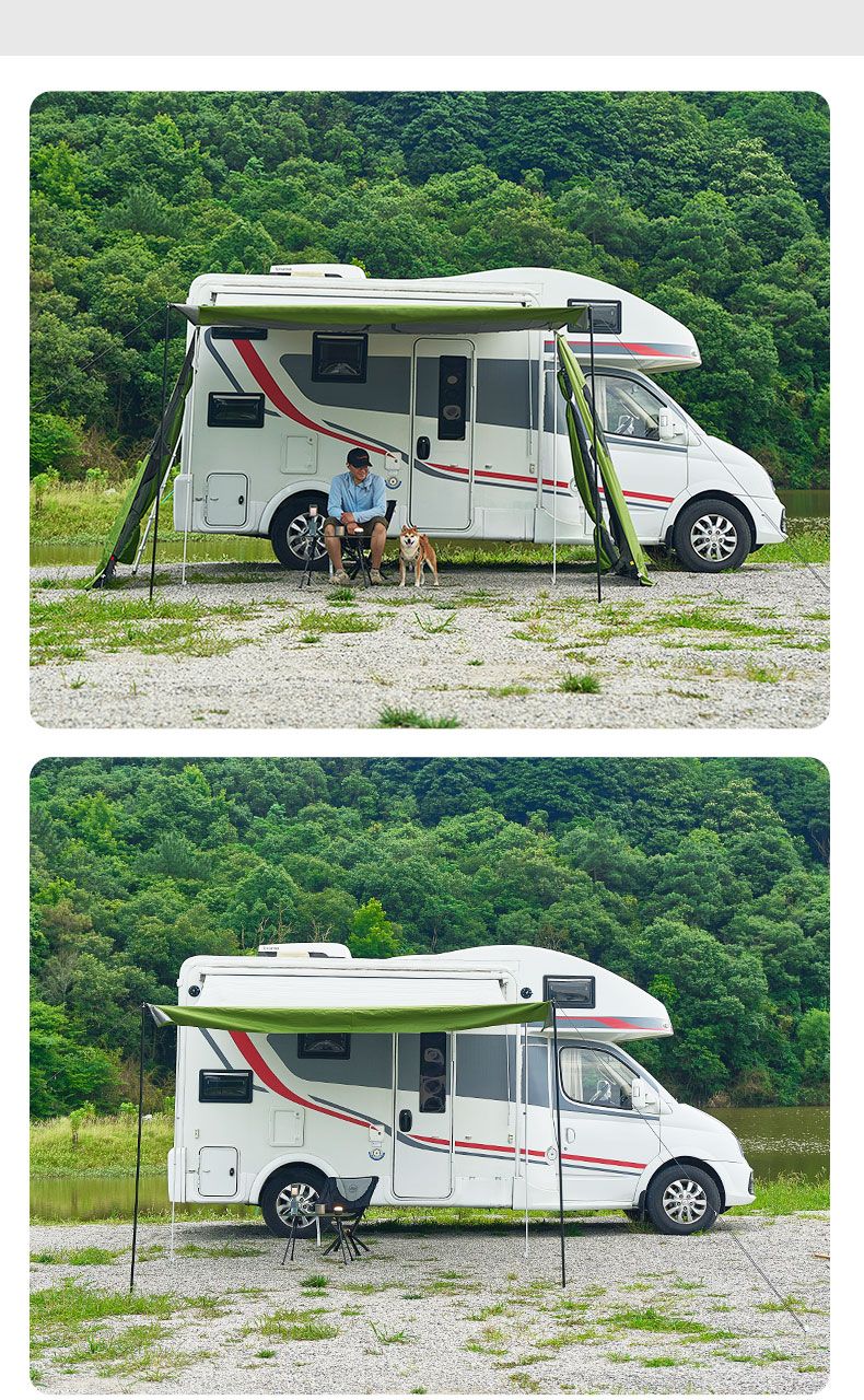 AwningVault Side – Tenda de Privacidade e Abrigo para Toldo de RV