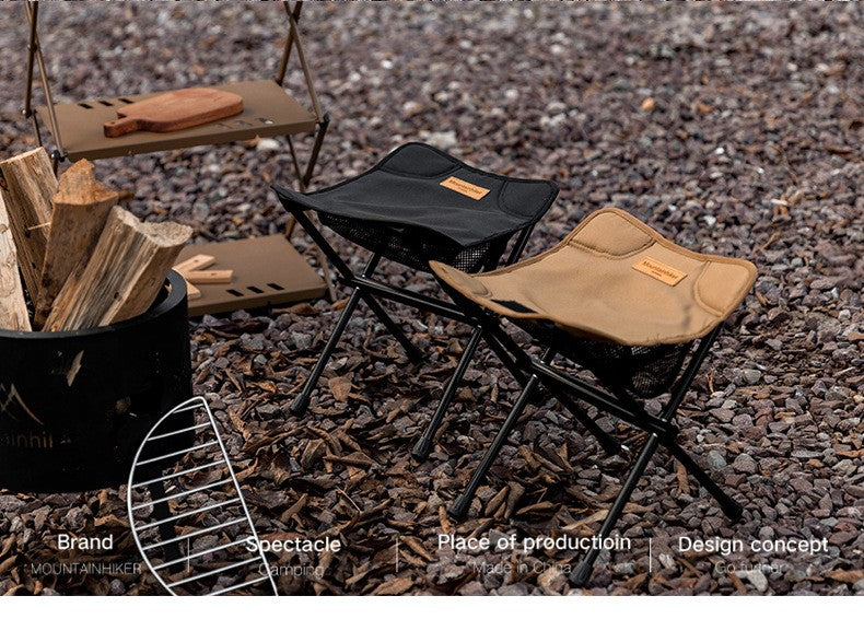 MoonTrip Flex – Cadeira Dobrável Ultraleve para Camping, Praia, Viagens e Aventura