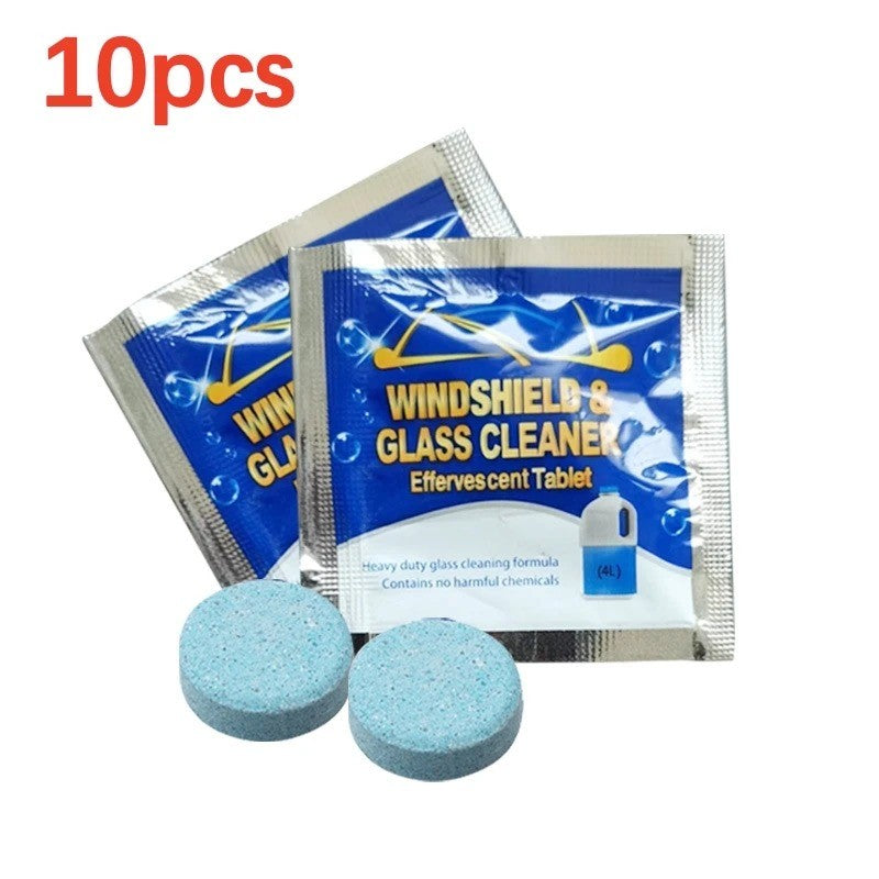 ClearView Tabs – Pastilhas Efervescentes para Para-brisa Cristalino