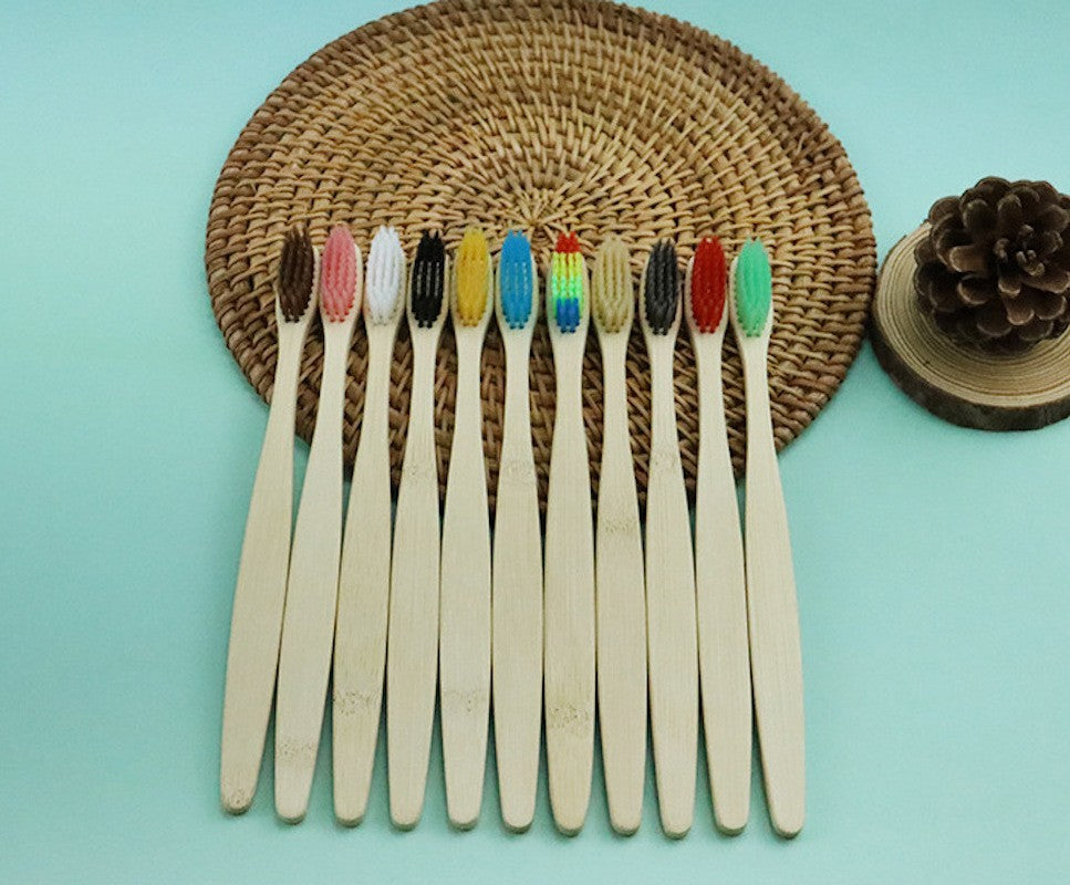 BambuSmile Eco – Kit 10 Escovas Sustentáveis Veganas