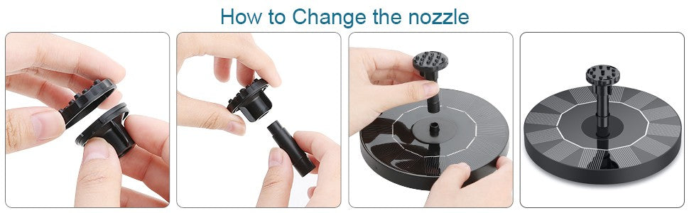 Recanto dos Pássaros – Fonte de Jardim para Banho de Aves com Painel Solar