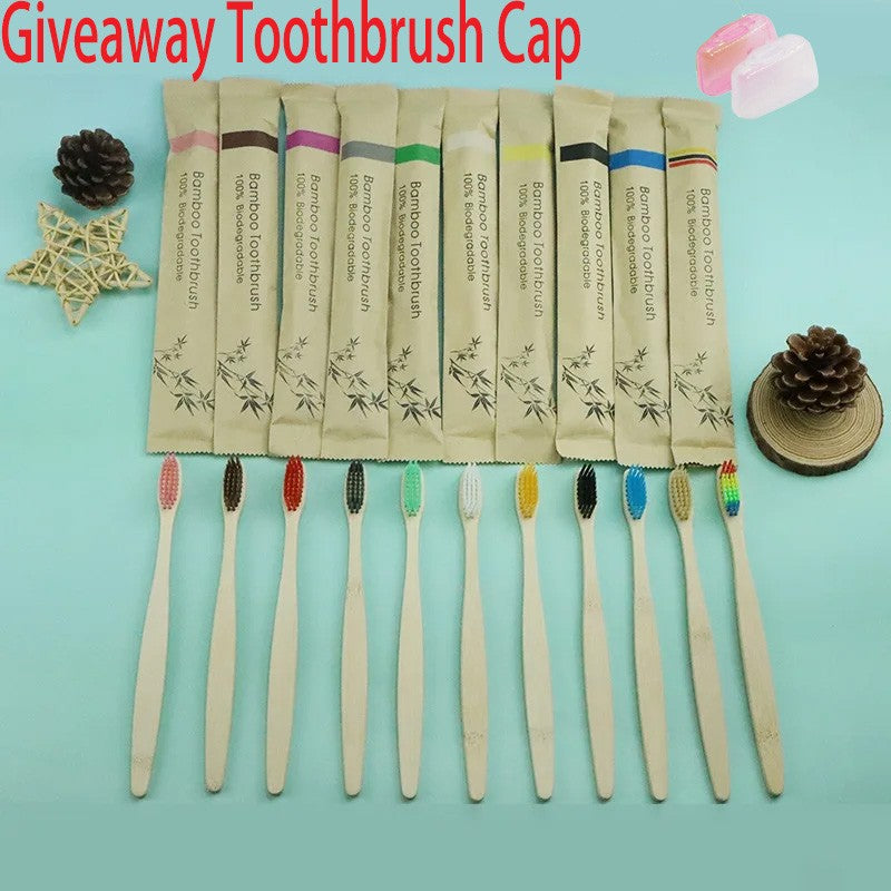 BambuSmile Eco – Kit 10 Escovas Sustentáveis Veganas